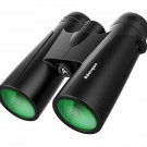 12x42 Powerful Binoculars with Clear Weak Light Vision - Lightweight (1.1 lbs.)