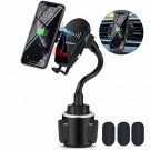 WALOTAR Wireless Car Charger-Cup Phone Holder Mount,Automatic Infrared Smart Sen