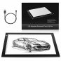 ME456 A4 LED Light Box 9x12 Inch Light Pad Only 5mm Ultra-Thin USB Power Light T