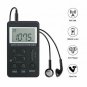 Personal AM/FM Pocket Radio Portable VR-robot, Mini Digital Tuning Walkman Radio