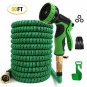 MultiOutools Expandable Garden Hose 25FT Water Hose with 9 Function Spray Nozzle