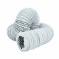 Hon&Guan 6 inch Air Duct - 16 FT Long, Flexible Ducting HVAC Ventilation Air Hos