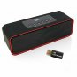 Portable Bluetooth Stereo Speaker, with 2X5W Dual Acoustic Drivers,FM Radio & Ha