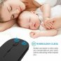 CALOCAA 2.4G Rechargeable Wireless Portable Optical Mobile Mute Ultra-Thin Mouse