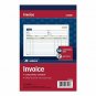 Adams Invoice Book, 2-Part, Carbonless, 5-9/16 x 8-7/16 Inches, 50 Sets per Book