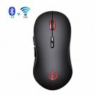 Wireless Bluetooth Mouse, RGB Gaming Mouse Rechargeable,Noiseless 2.4G & Bluetoo