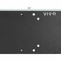 VIVO Black Steel Arm Bracket Holder for Intel NUC, Back of Monitor VESA Metal Pl