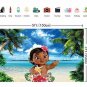 GYA 5x3ft Summer Baby Moana Backdrop Tropical Beach Ocean Birthday Seaside Islan
