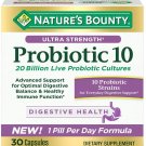 Nature's Bounty Ultra Probiotic 10, 30 Capsules