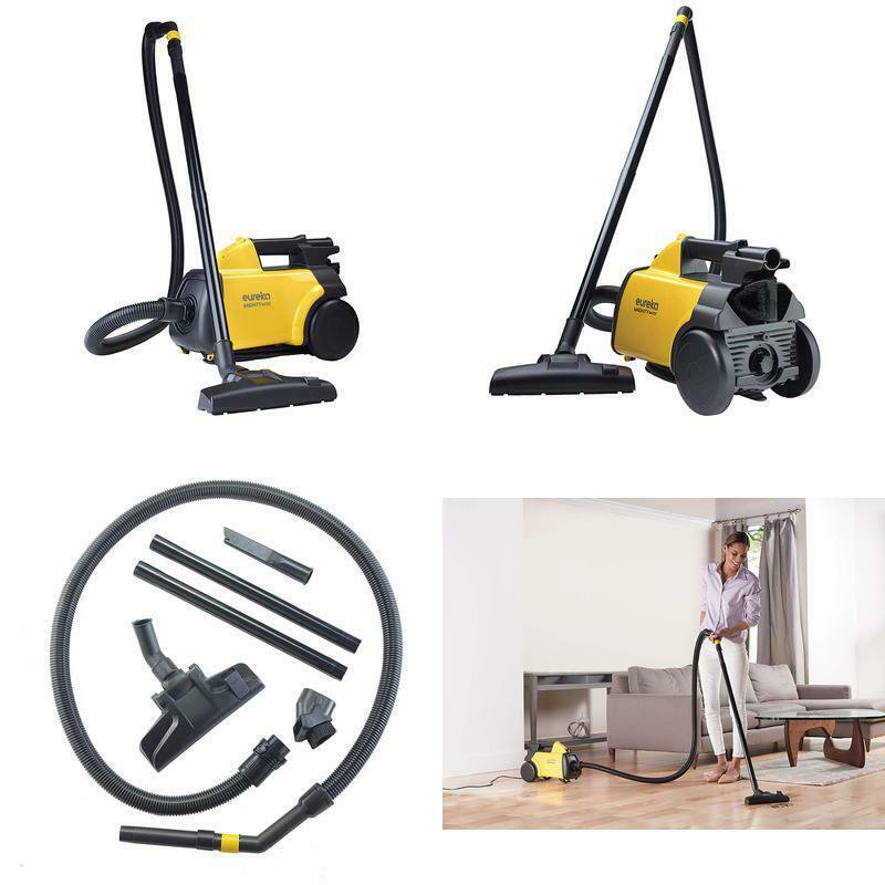 Eureka Mighty Mite 3670G Corded Canister Vacuum Cleaner, Yellow, Pet