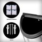 Utopia Kitchen Grocery Bag Holder, Saver and Dispenser - Wall-Secure - Stainless