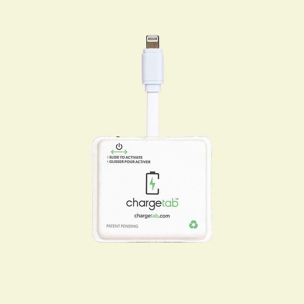 ChargeTab 1500 MAh Lightning Port Emergency Phone Charger