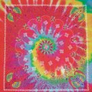 Tie Dye Paisley Bandana