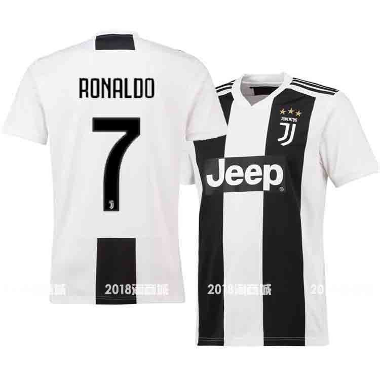 Juventus Cristiano Ronaldo Soccer Jersey Football Jersey Home 18/19