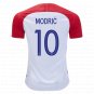 Modric 10 Croatia National Team Home Soccer Jersey 2018 Men's Stadium Shirt