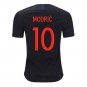 Modric 10 Croatia National Team Away Soccer Jersey 2018 Men's Stadium Shirt