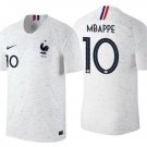 KYLIAN MBAPPE FRANCE VAPOR MATCH AUTHENTIC AWAY JERSEY FIFA WORLD CUP 2018