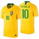 NEYMAR JR. BRAZIL HOME JERSEY FIFA WORLD CUP 2018 PATCHES.