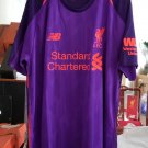 2018/19 Liverpool Soccer Jersey Away Purple Mens