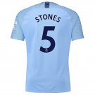 2018/19 John Stones Manchester City Soccer Jersey Home Mens
