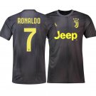 Mens Juventus #7 Cristiano Ronaldo Soccer Jersey Third