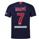 Mens Mbappé #7 Paris Saint-Germain Soccer Jersey Home