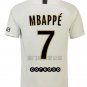 Mens Mbapp&Atilde;&copy; #7 Paris Saint-Germain Soccer Jersey Away