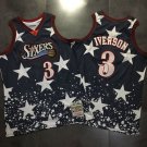 2018 New Men's Philadelphia 76ers #3 Allen Iverson Independence Day Basketball Jersey