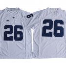 Penn State Nittany Lions Saquon Barkley 26 College Football Jersey - White