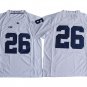 Penn State Nittany Lions Saquon Barkley 26 College Football Jersey - White