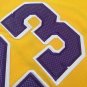 2018 New Los Angeles Lakers 23 LeBron James Gold Dense Stitching Jersey