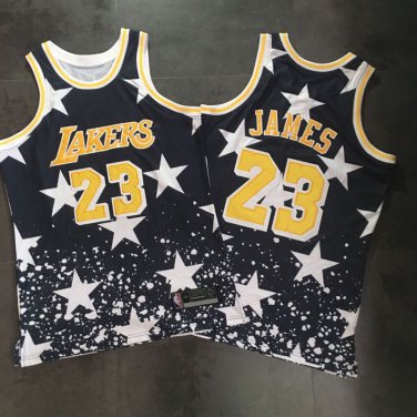 throwback lebron lakers jersey