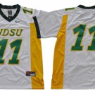 North Dakota State Bison #11 Carson Wentz White Limited Stitched NCAA Jersey
