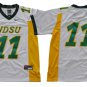 North Dakota State Bison #11 Carson Wentz White Limited Stitched NCAA Jersey