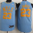Men's Los Angeles Lakers MPLS #23 LeBron James Blue Jersey