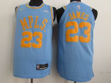 lebron james mpls lakers jersey