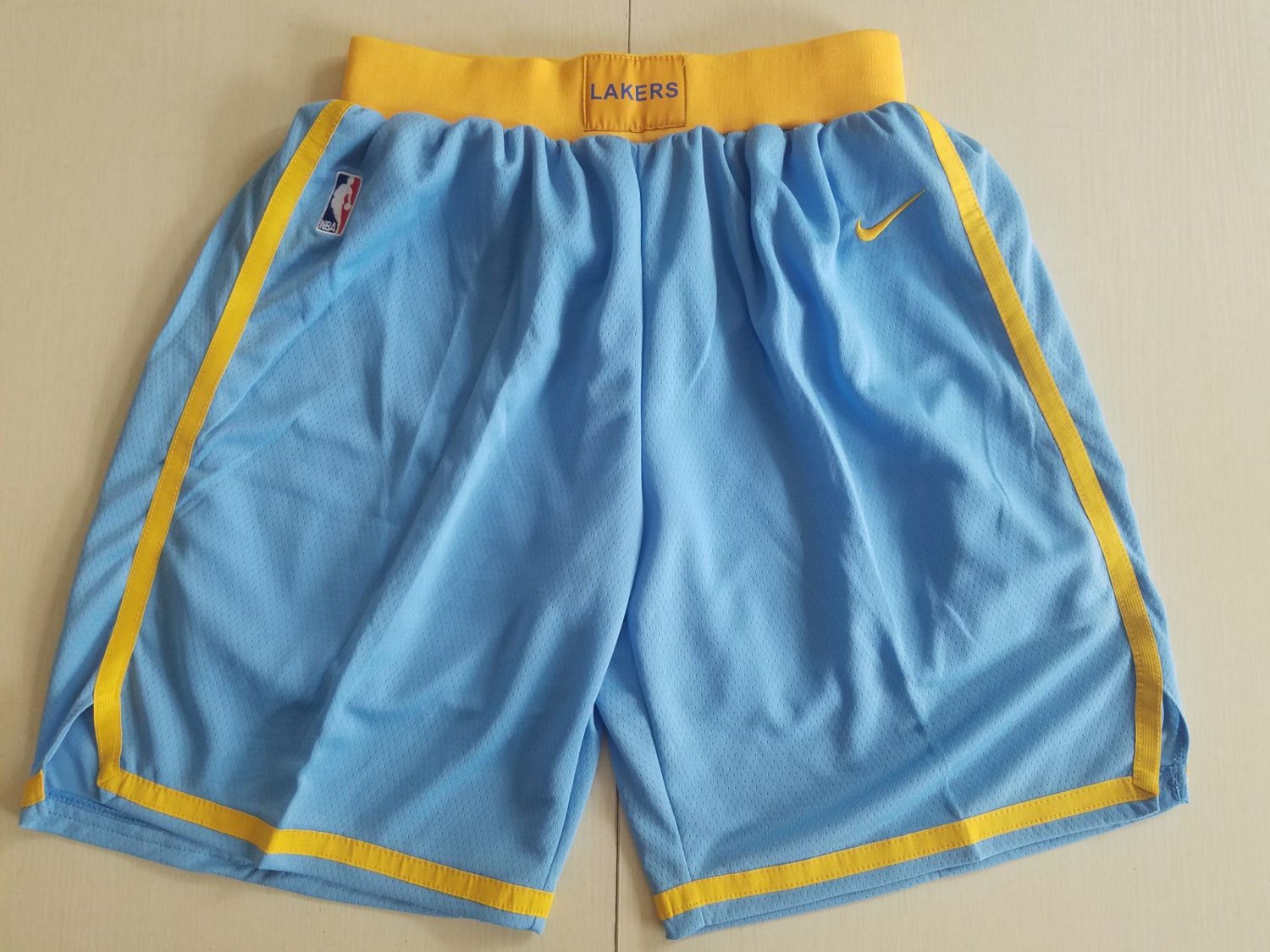 Men's Los Angeles Lakers Blue Basketball Shorts