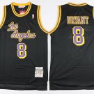 Men's Los Angeles Lakers #8 Kobe Bryant Black Throwback Jersey