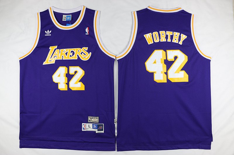 la lakers throwback jersey