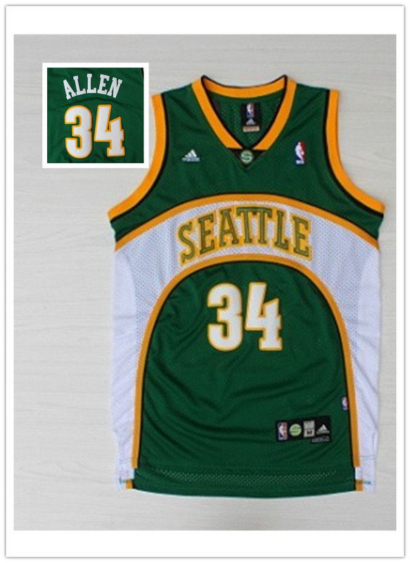 ray allen supersonics shirt