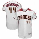 MENS ARIZONA DIAMONDBACKS #44 PAUL GOLDSCHMIDT HOME WHITE FLEXBASE JERSEY