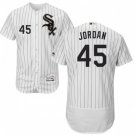 MENS CHICAGO WHITE SOX #45 MICHAEL JORDAN HOME WHITE FLEXBASE JERSEY
