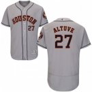 MENS HOUSTON ASTROS #27 JOSE ALTUVE GRAY FLEXBASE JERSEY