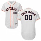 MENS HOUSTON ASTROS CUSTOMIZED HOME WHITE FLEXBASE JERSEY