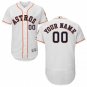 MENS HOUSTON ASTROS CUSTOMIZED HOME WHITE FLEXBASE JERSEY