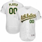 MENS OAKLAND ATHLETICS CUSTOMIZED HOME WHITE FLEXBASE JERSEY