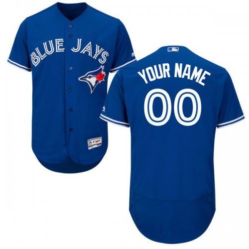 MEN'S TORONTO BLUE JAYS CUSTOMIZED BLUE FLEXBASE JERSEY