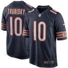 YOUTH CHICAGO BEARS #10 MITCHELL TRUBISKY BLUE JERSEY