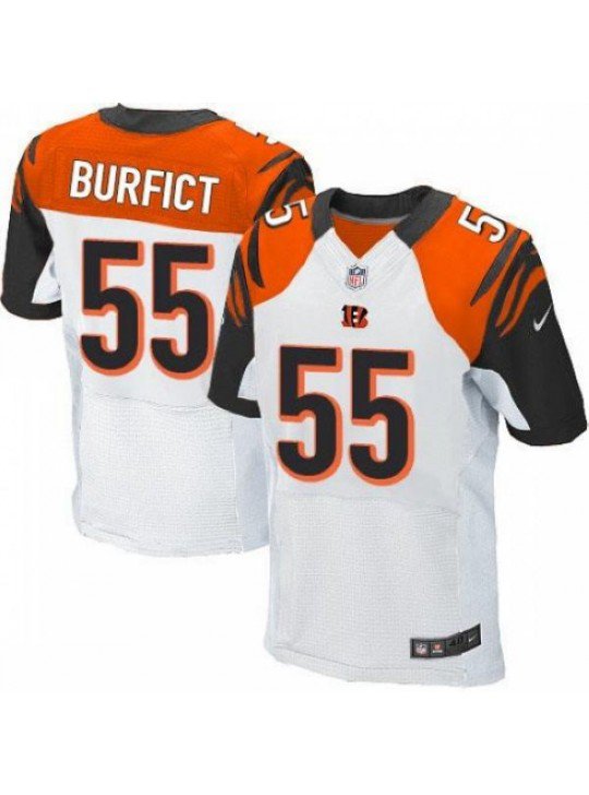 MEN'S CINCINNATI BENGALS 55 VONTAZE BURFICT WHITE JERSEY