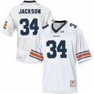 MEN'S AUBURN TIGERS #34 BO JACKSON THROWBACK WHITE JERSEY